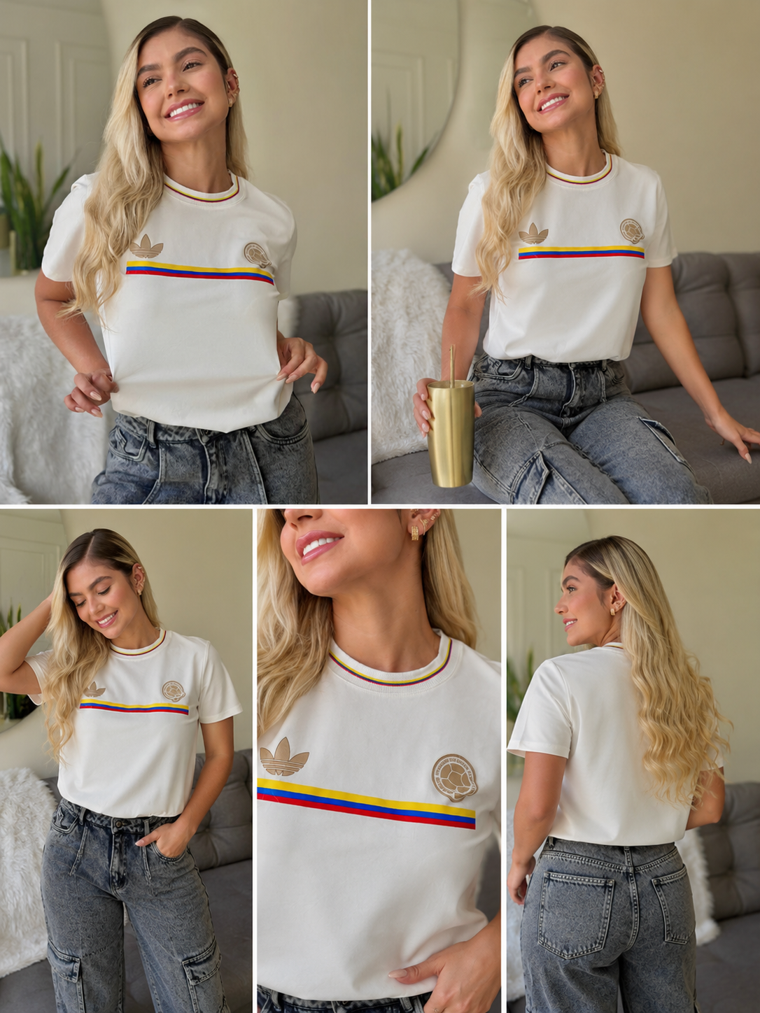 Camiseta Colombia Clasica