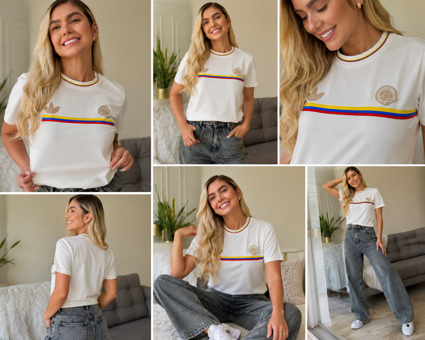 Camiseta Colombia Clasica