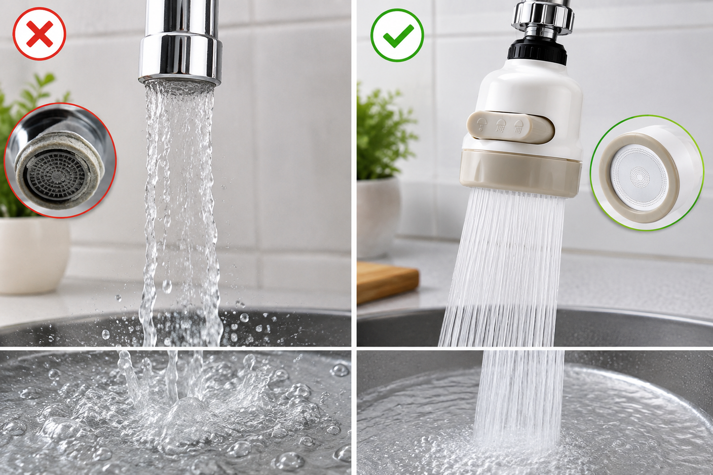 Adaptador Ahorrador de Agua