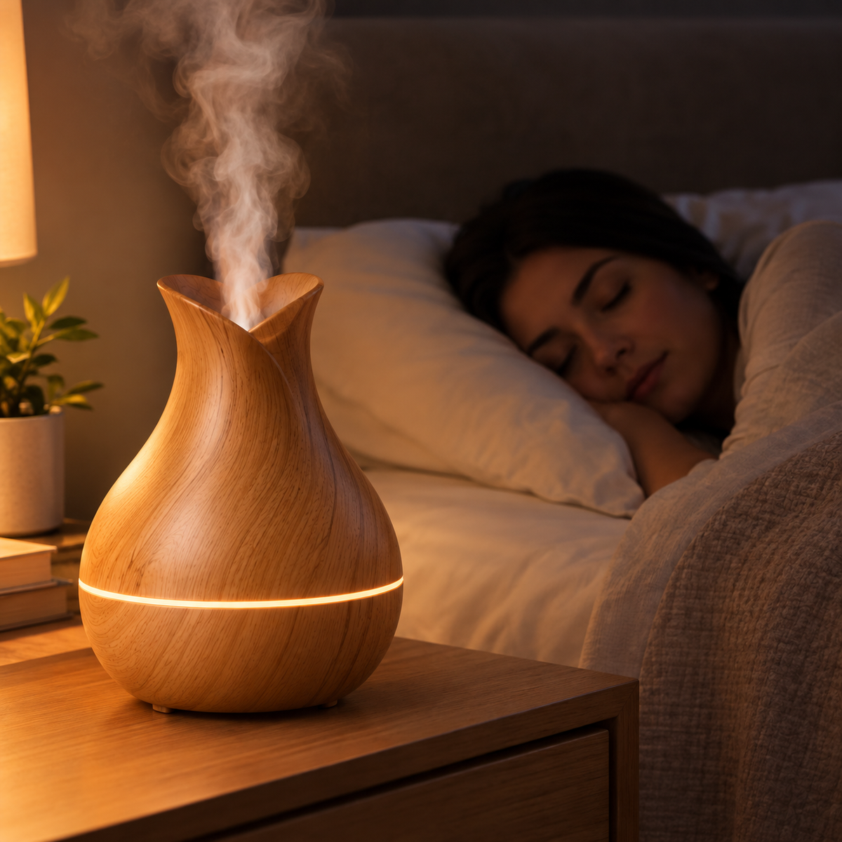 Humidificador y Aromatizador LED